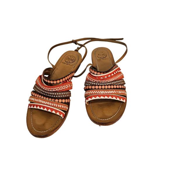Tori Burch Shoes - Women's Tori Burch Strappy Size 8.5